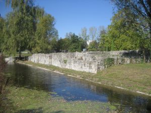 Roman ruins in Lausanne